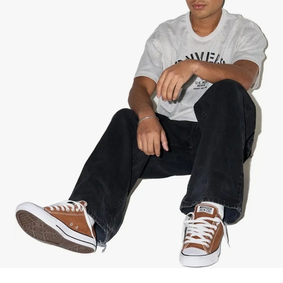 Converse Chuck Taylor All Star Low Top Brown Canvas Sneakers Women’s Size 10 New - Picture 6 of 14